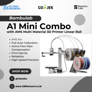 Bambulab A1 Mini Combo with AMS Multi Material 3D Printer Linear Rail